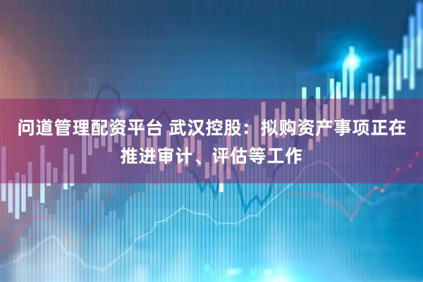 问道管理配资平台 武汉控股：拟购资产事项正在推进审计、评估等工作